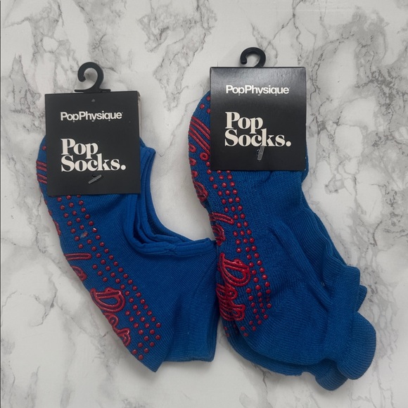 Pop Physique Barre Sticky Socks Pop Socks Medium women’s 6.5-9.5 SET OF TWO - Picture 1 of 2
